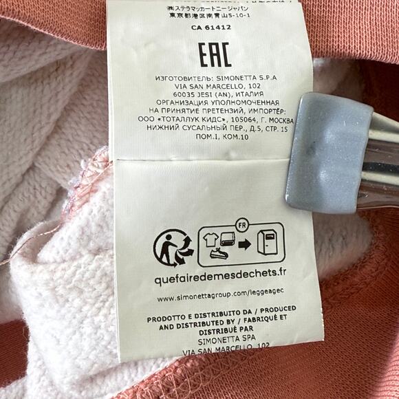 Stella McCartney Kids Pink Horse Pony Print Sweatshirt Cowgirl Prairie 14 yr - Picture 8 of 8